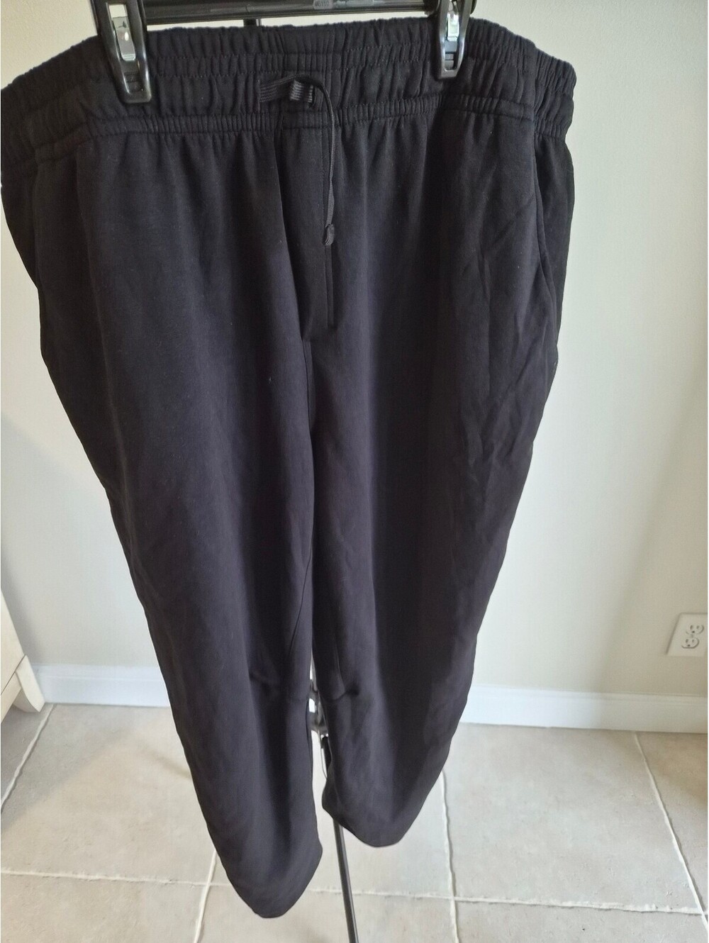 Gaiam Men's Black Jogger Sweatpants XXL 0052
